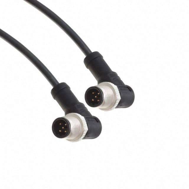 M12B05MR-12BMR-SDA05 CBL 5POS MALE TO MALE 1.64'