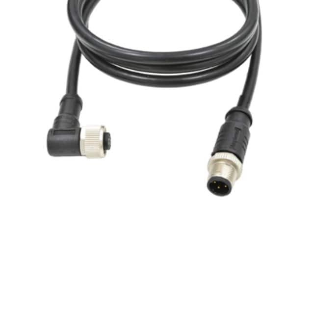 M12B05ML-12BFR-SDA05 CBL 5POS MALE TO FMALE 1.64'