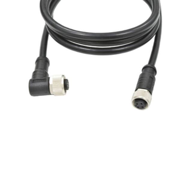 M12D04FL-12DFR-SBA05 CBL 4POS FMALE TO FMALE 1.64'