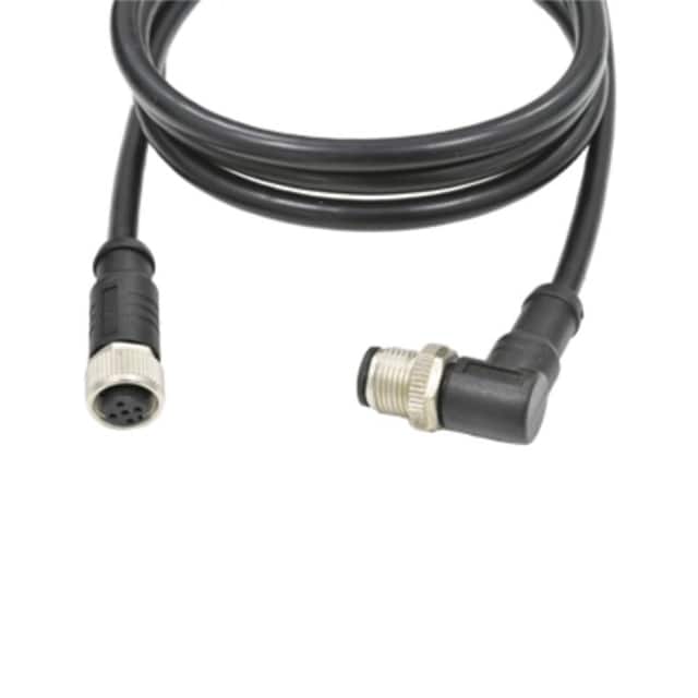 M12A05FL-12AMR-SDA05 CBL 5POS MALE TO FMALE 1.64'
