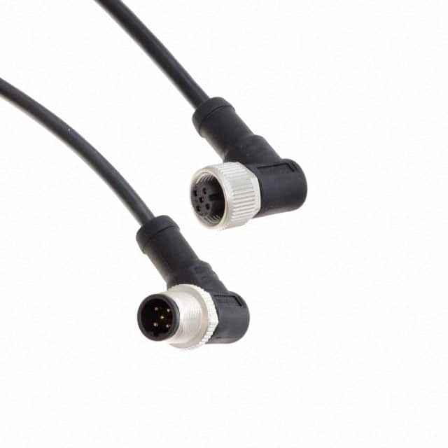 M12A05MR-12AFR-SDA05 CBL 5POS MALE TO FMALE 1.64'