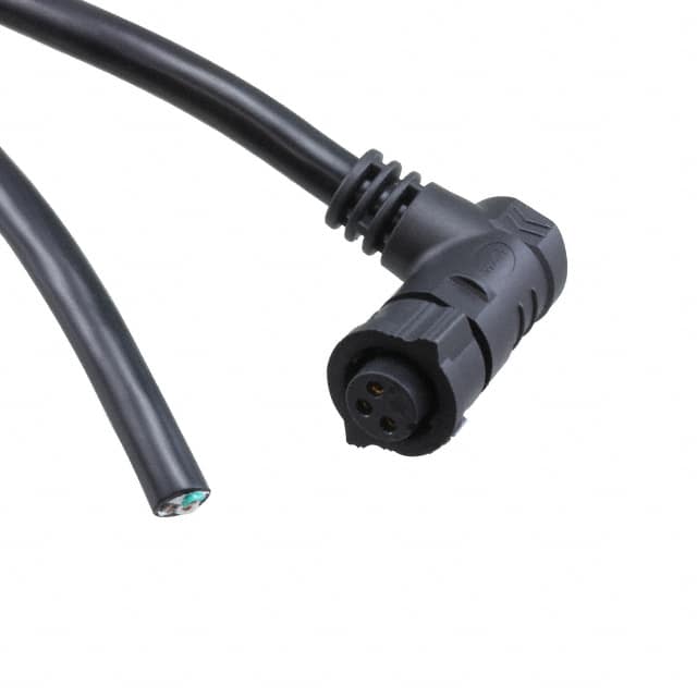 BB-03AFFM-QR8E01 CBL 3POS FMALE TO WIRE 3.28'
