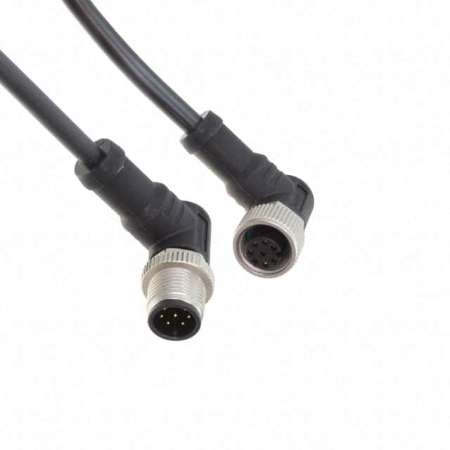 M12A08MR-12AFR-SB001 CBL 8POS MALE TO FMALE 3.28'