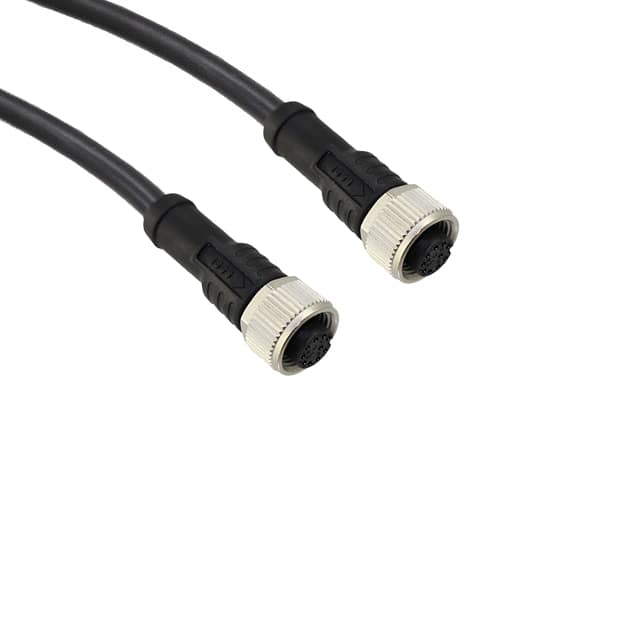M12A10FL-12AFL-SDA05 CBL 10POS FMALE TO FMALE 1.64'