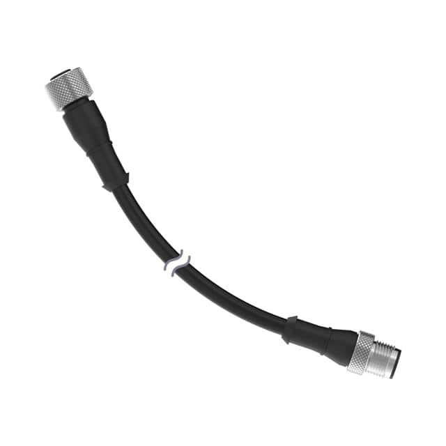 MQDEC-506SS CORDSET, M12, DOUBLE-END, 1.83M