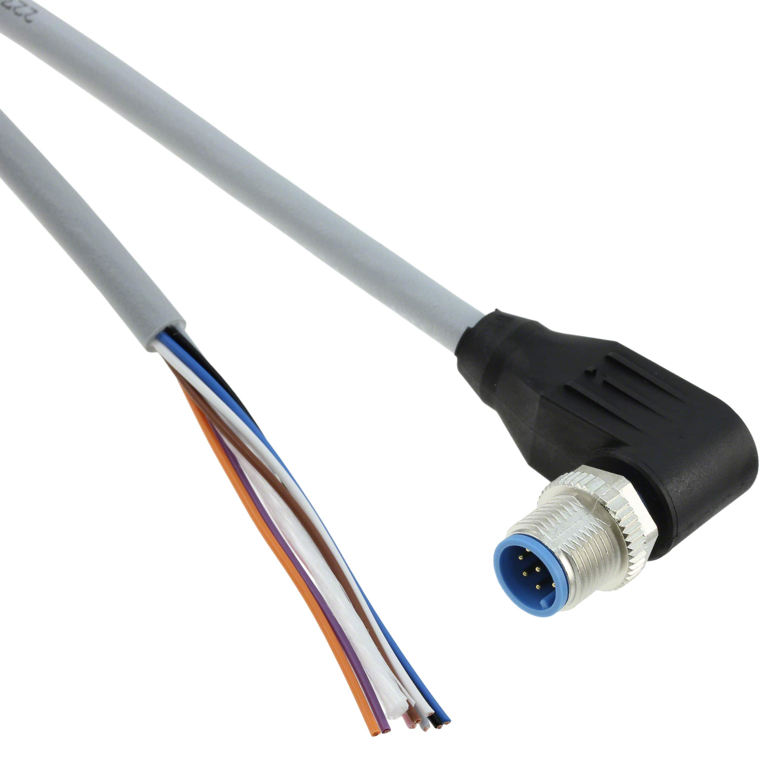 1-2273102-4 CBL 8POS MALE TO WIRE 32.8'