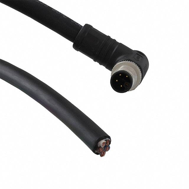 M12L-05BMEM-SR8H02 CBL 5POS MALE TO WIRE 6.56'