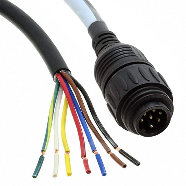 CA0161A22605012 CBL 7POS MALE TO WIRE 16.4'