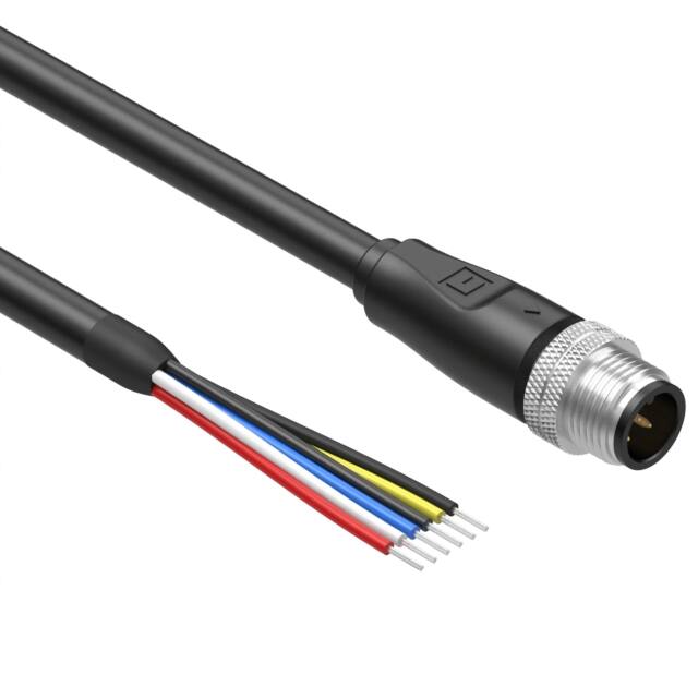 10-03832 CBL 5POS MALE TO WIRE 32.8'