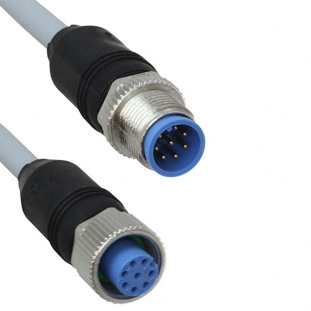 2273115-3 CBL 8POS FMALE TO MALE 3.28'