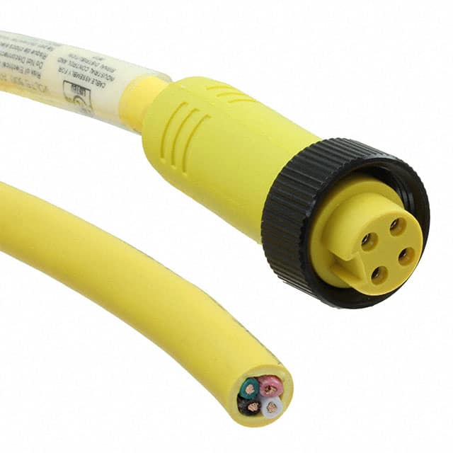 MN44AC01M020 CBL 4POS FMALE TO WIRE 6.56'