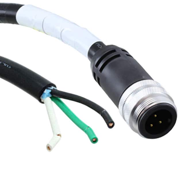 P29000-M2 CBL 3POS MALE TO WIRE 6.56'