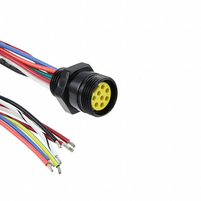 1300140061 CBL 8POS FMALE TO WIRE 1'