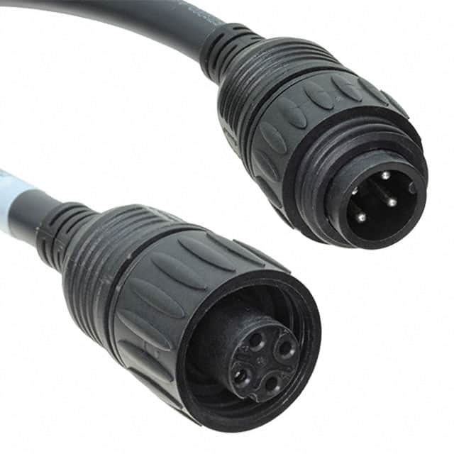 CA0162C22301012 CBL 4POS FMALE TO MALE 3.28'