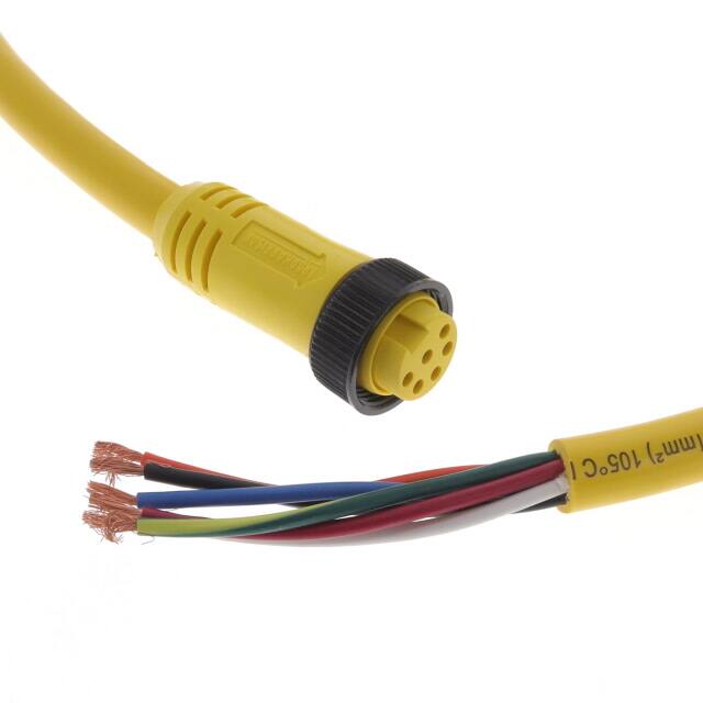 1300070026 CBL 6POS FMALE TO WIRE 12'