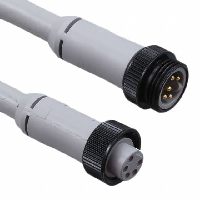 1300250071 CBL 5POS MALE TO FMALE 13.12'