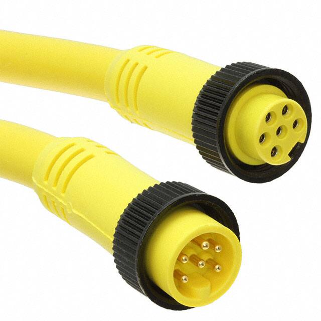 1300101316 CBL 6POS MALE TO FMALE 6'