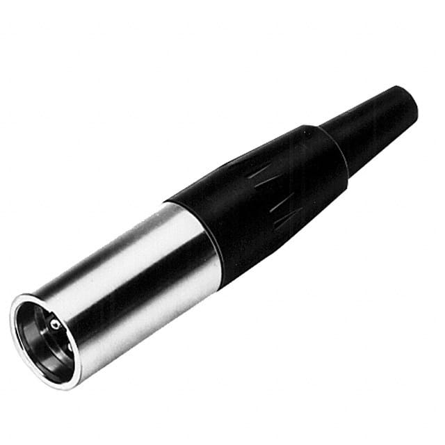 TA3M CONN RCPT MALE MINI XLR 3P SLDR