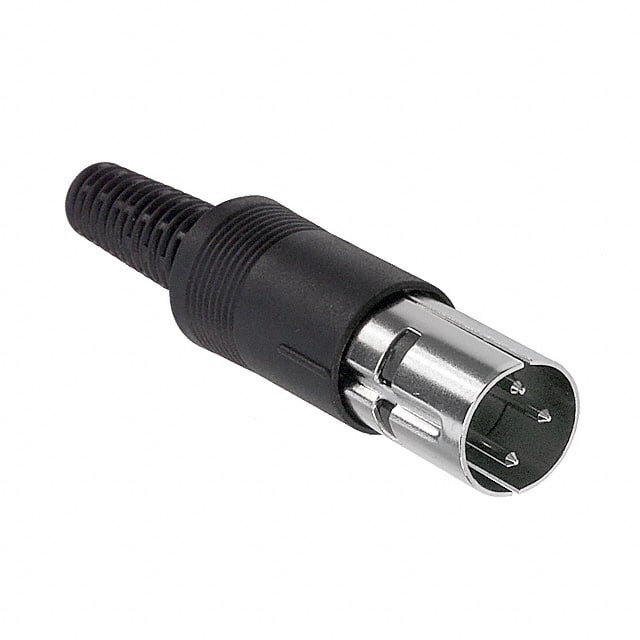 SD-30 CONN PLUG MALE DIN 3P SOLDER CUP
