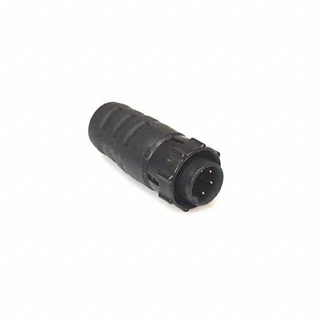 EN3C5M CONN PLUG MALE 5P GOLD SLDR CUP
