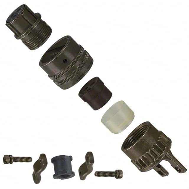 MS3116F12-3S CONN PLUG FMALE 3P GOLD SLDR CUP