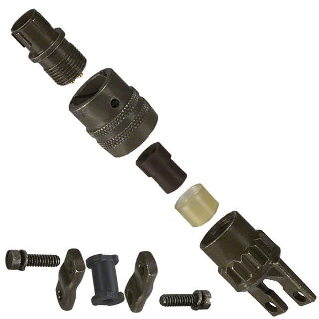 MS3116F-8-4P CONN PLUG MALE 4P GOLD SLDR CUP