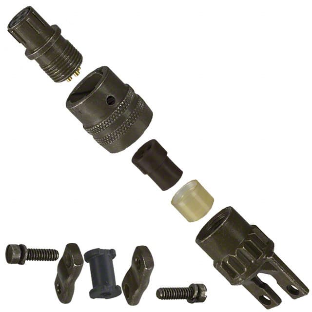 MS3116F-8-4S CONN PLUG FMALE 4P GOLD SLDR CUP