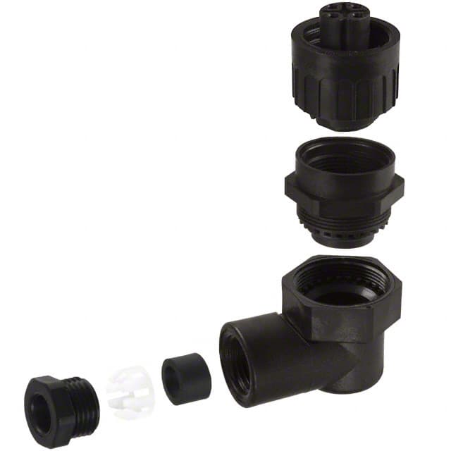 T3109 081 CONN PLUG FMALE 4P SILVER SCREW