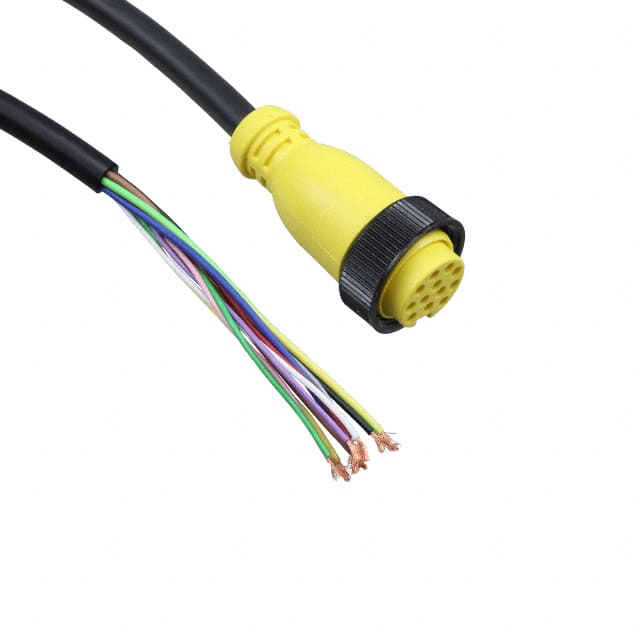 1300080004 CBL 12POS FMALE TO WIRE 32.8'