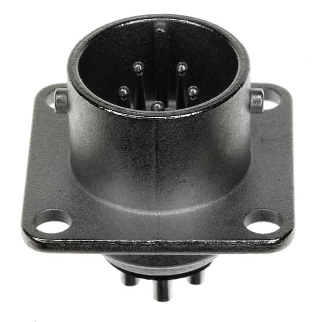 RM12BRB-5PH CONN RCPT MALE 5P SILV SLDR CUP