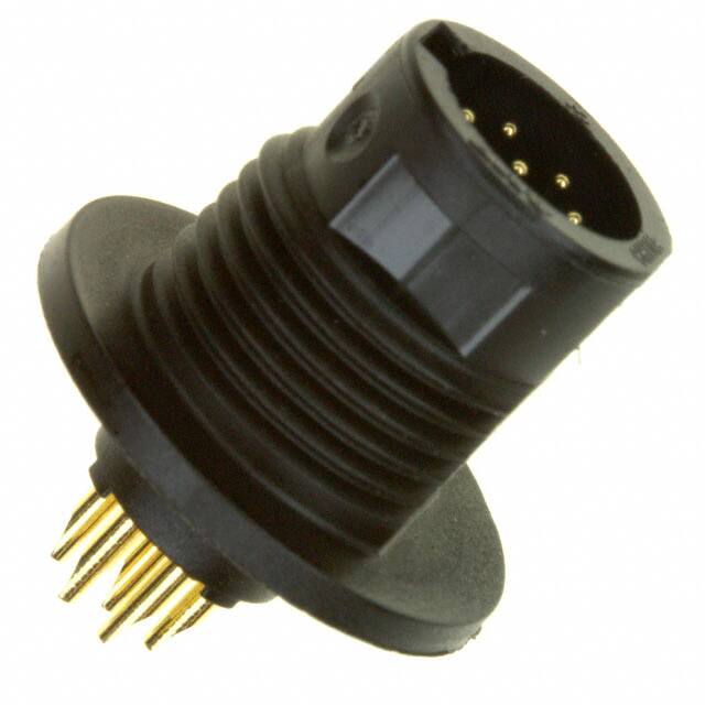 1445721-1 CONN RCPT MALE 7P GOLD SLDR CUP