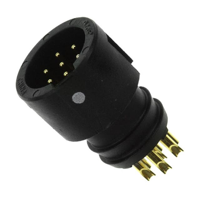 1445641-1 CONN RCPT MALE 7P GOLD SLDR CUP