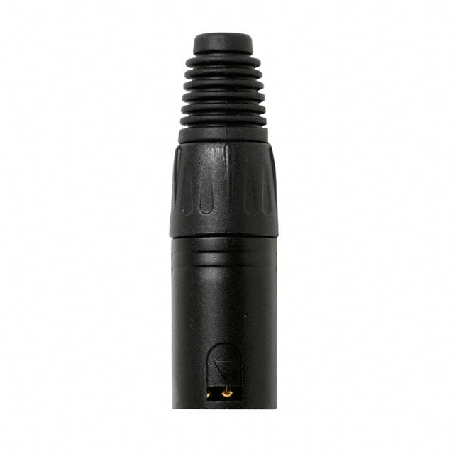 6851 CONN PLUG MALE XLR 3P GOLD SLDR