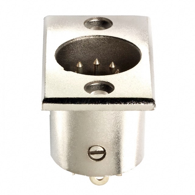 6855 CONN RCPT MALE XLR 5P SOLDER CUP