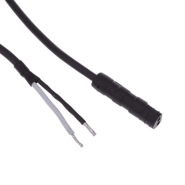 KF2PUJ1M8A00(R) CABLE ASSEMBLY WITH 2-PIN FEMALE
