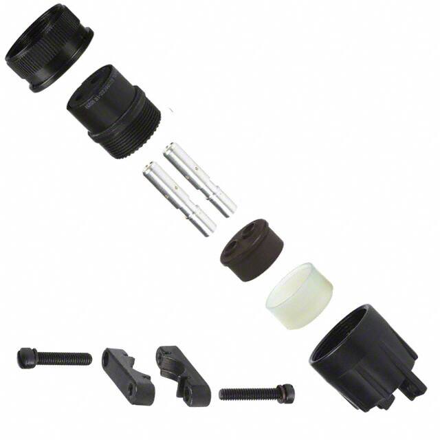 ACC06E22-1R(025) CONN PLUG FMALE 2P SILVER CRIMP