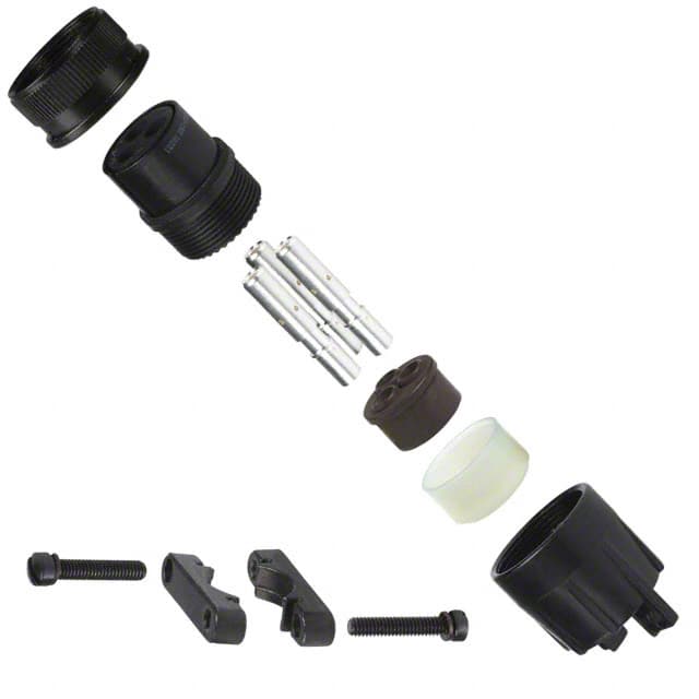 ACC06E20-19R(025) CONN PLUG FMALE 3P SILVER CRIMP