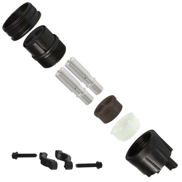 ACC06E24-9R(025) CONN PLUG FMALE 2P SILVER CRIMP