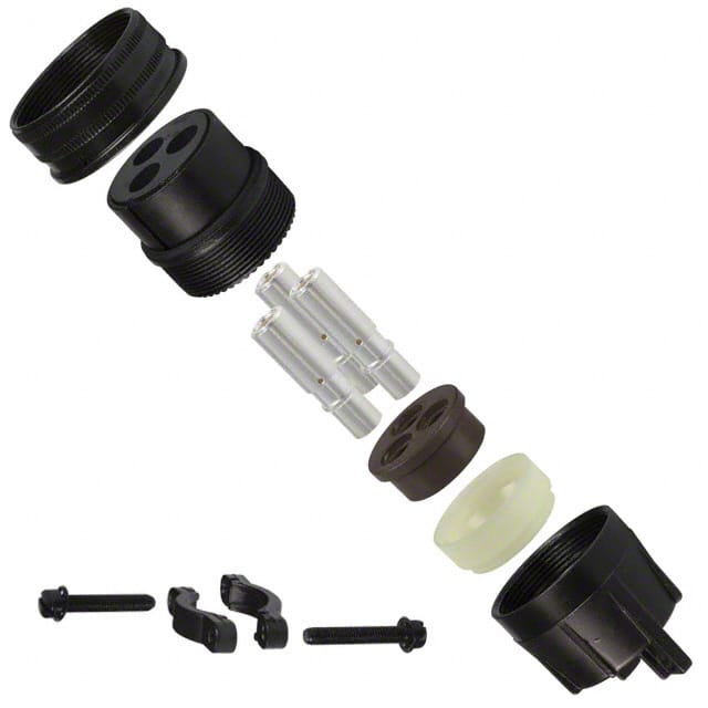 ACC06E28-6R(025) CONN PLUG FMALE 3P SILVER CRIMP