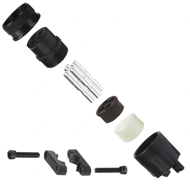 ACC06E22-22R(025) CONN PLUG FMALE 4P SILVER CRIMP