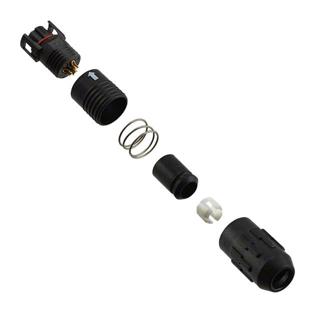 HR30-6P-3S(71) CONN PLUG FMALE 3P GOLD SLDR CUP