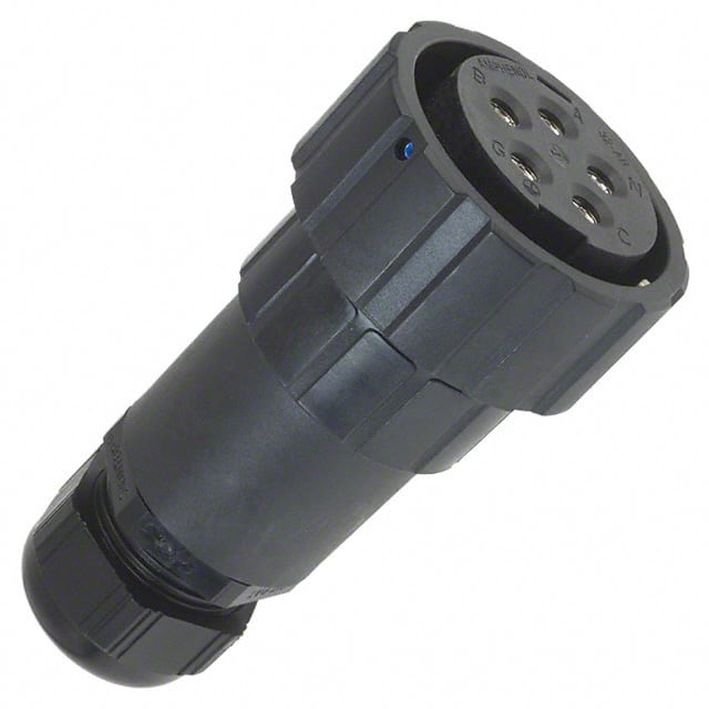 10-610142-001 CONN PLUG FMALE 5P SILVER SCREW