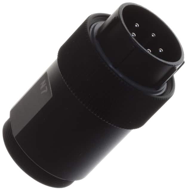 JR25WP-5P(71) CONN PLUG MALE 5POS SOLDER CUP