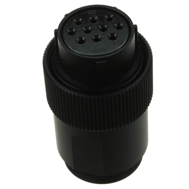 JR21WP-10S(71) CONN PLUG FMALE 10P SOLDER CUP
