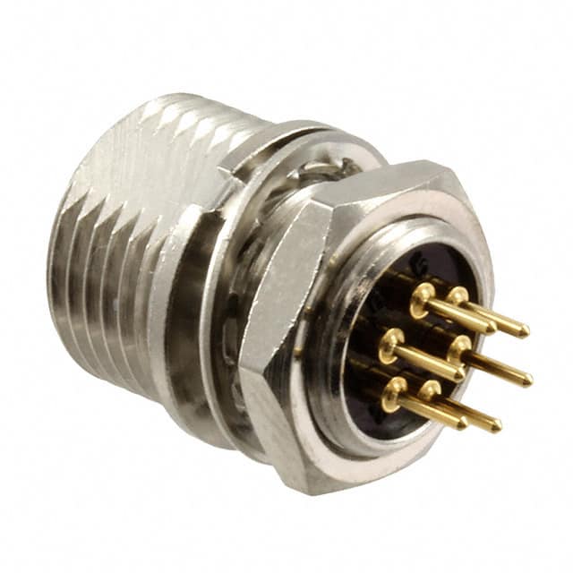 HR10A-7TR-6SA(74) CONN RCPT FMALE 6POS GOLD SOLDER
