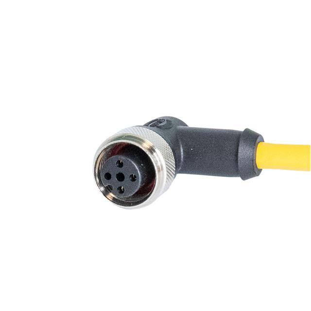 21350400315020 M12 A-CODE 3-PIN ANGLED FEMALE T
