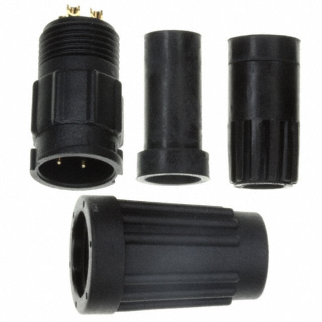 A-CR-04BMMA-L180-WP CONN RCPT MALE 4P GOLD SLDR CUP
