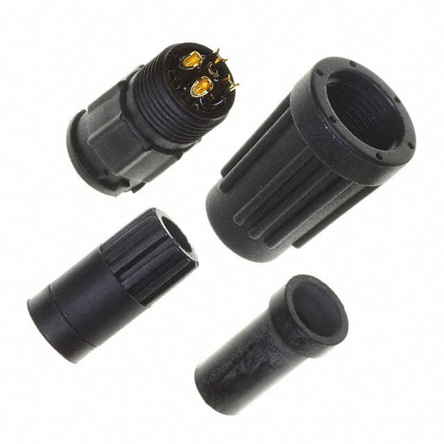 A-CR-05BMMA-L180-WP CONN RCPT MALE 5P GOLD SLDR CUP