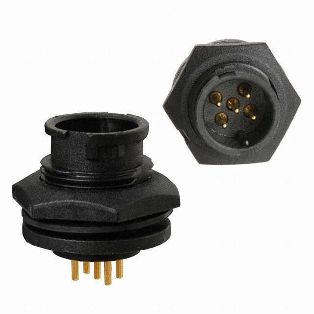 A-CR-05PMMP-LC-WP CONN RCPT MALE 5POS GOLD SOLDER