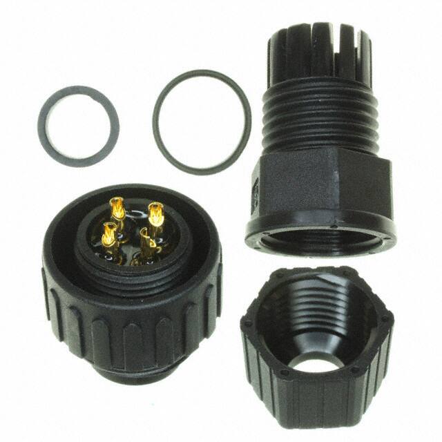 A-P04BMMA-S180-WP CONN PLUG MALE 4P GOLD SLDR CUP